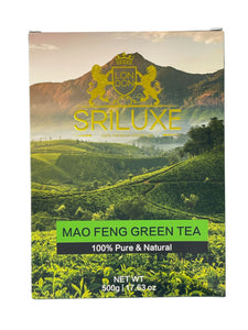 Mao Feng Green Tea | Savour the authentic essence of this superior green tea | 500g Loose Leaves Luxury Green tea | Great Source of Antioxidants | Natural & Pure