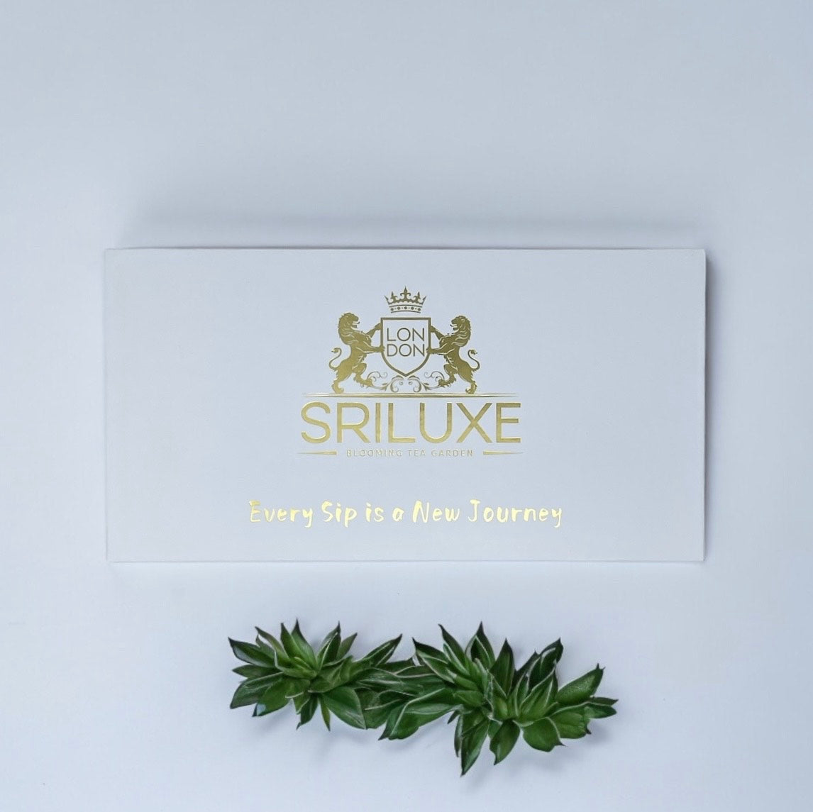 RILUXE - Luxury Blooming Flower Tea - 18 pcs of Assorted Premium Blooming Tea | Wonderfully Wrapped in White, Gold and Red | perfect for gifting or self-indulgence