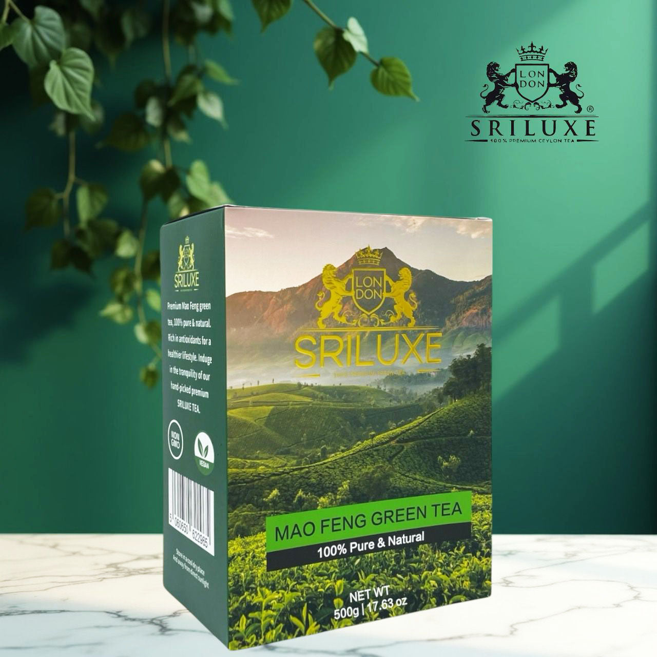 Mao Feng Green Tea | Savour the authentic essence of this superior green tea | 500g Loose Leaves Luxury Green tea | Great Source of Antioxidants | Natural & Pure